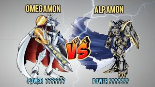 Power Level Agumon Evolution VS All digimon part 3 [upl. by Anitsirc]