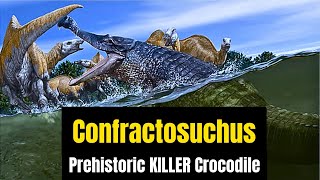 Confractosuchus Th Prehistoric KILLER Crocodile [upl. by Lucius]