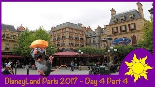 Disneyland Paris Vlog August 2017  Day 4 Part 4  Review of Bistrot Chez Remy amp Princess Waltz [upl. by Silvana459]