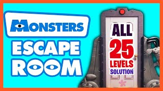 EPIC PLAY STUDIO MONSTERS ESCAPE ROOM Fortnite All 25 Levels Walkthrough Solutions [upl. by Kenrick420]