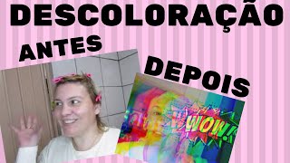 Descoloração com óleo de amêndoas [upl. by Oria996]