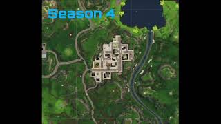 The Entire Evolution of Tilted Towers Chapter 1 Season 1  Chapter 4 Season OG [upl. by Ahseer]