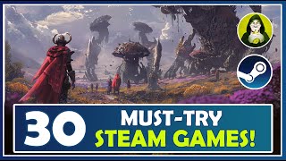 30 AMAZING Games on Steam you Must Try in 2024 [upl. by Audy]