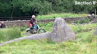 CAPTAINS TRIAL 2024  Castle Carr  Yorkshire Classic Motorcycle Club  30th June 2024 [upl. by Arehs]