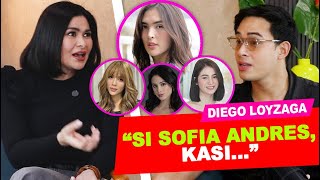 DIEGO LOYZAGA BAKIT NANGHIHINAYANG SA KANYANG EX NA SI SOFIA ANDRES  Aiko Melendez [upl. by Macleod]