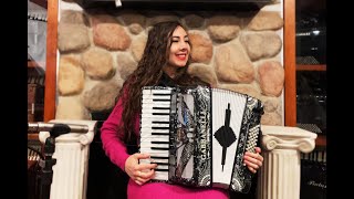 6215  Damascus Steel Gabbanelli Piano Accordion LMM 30 50 3499 [upl. by Idnerb]