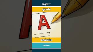 🇬🇧🇨🇿 grade  známka  vocabulary builder  learn English  učme se anglicky [upl. by Nor]