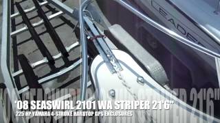 2008 Seaswirl 2101 WA Striper for sale by Boats International [upl. by Etnohc383]