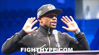 MAYWEATHER REVEALS HIS MOST VALUABLE PIECE OF ADVICE FOR YOUNG FIGHTERS COMING UP [upl. by Ellehsor163]