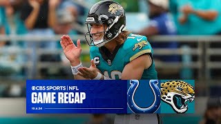 Jaguars hit gamewinning field goal to beat Colts end winless season  Game Recap [upl. by Aryas283]