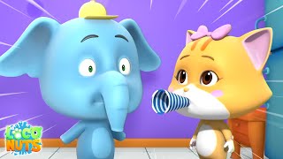 Hipo Contagioso Vídeo Divertido De Dibujos Animados De Animales Para Niños [upl. by Jeanie294]