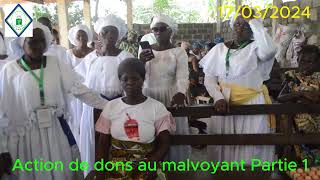 Dons au Malvoyant à Sèmè Podji 1 [upl. by Onitsuj]