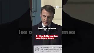 IVG dans la Constitution  4 points à retenir du discours dEmmanuel Macron [upl. by Kwarteng]