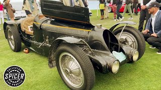 1934 Bugatti Type 59 Sports Pebble Beach Best in Show 2024 [upl. by Weinreb942]