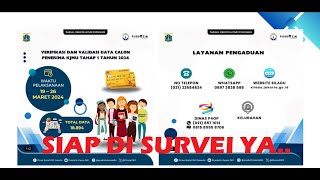 AKAN VERIFIKASI KJMU TAHAP 1 TAHUN 2024 ke Rumah 🏠 [upl. by Erlond]