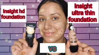 Insight hd foundation vs Insight ultra thin foundation insight foundation [upl. by Ellecrag198]