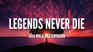 Juice WRLD XXXTENTACION  Legends Never Die lyrics [upl. by Yaf]