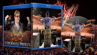 Elton John  Farewell from Dodger Stadium  2022 Night 1 MenuChaptersCoverDVD amp Blu ray Show [upl. by Langbehn]