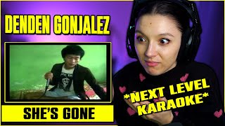 Deden Gonzales  Shes Gone Steelheart Cover  FIRST TIME REACTION [upl. by Hallagan]