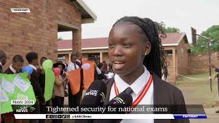 Matric Exams  Tightened security in focus [upl. by Katrinka972]