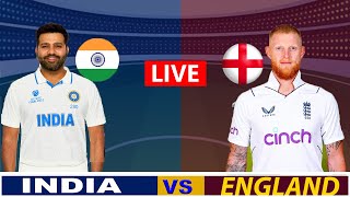 Live IND Vs ENG 1ST Test Day 2  Live Scores amp Commentary  India Vs England  2024 Series [upl. by Seabrook902]