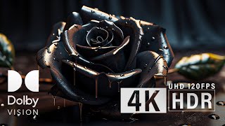 True Black 4K HDR 120FPS Dolby Vision  The ART of TRUE BLACK [upl. by Ainekahs]