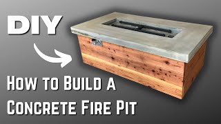 How To Build A Concrete Fire Pit  Do It Yourself [upl. by Scotti]