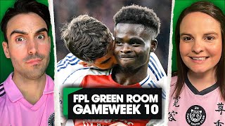 FPL Gameweek 10 I just want Saka back  FANTASY PREMIER LEAGUE 202425 [upl. by Novyar]