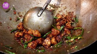 Chilli Chicken Restaurant Style In Just 2 Minutes  Easy Chili Chicken Gravy Indian Street Food [upl. by Eciruam]