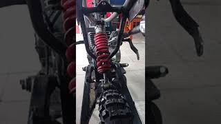 ax 100 para enduro con monoshok parte 3 [upl. by Collin]