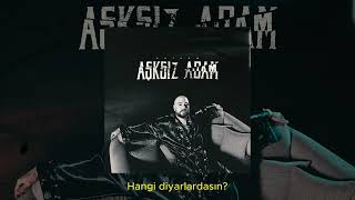 Patron  Aşksız adam Lyric Video [upl. by Jerrine]