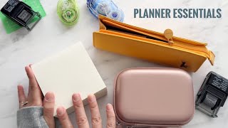 2025 Planner Supplies  My Most Basic Essential Setup [upl. by Gale858]