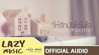 ให้รักมันโตในใจ  Katie Pacific Official Audio [upl. by Assillim]