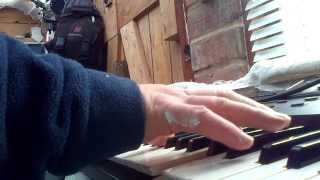 Korg i3 keyboard whirly sound blues style [upl. by Ornas87]