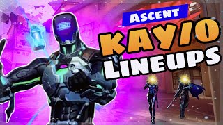 ULTIMATE KAYO LINEUPS GUIDE ASCENT VALORANT New 2024 [upl. by Beryl]