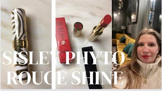 NEW SISLEY PHYTOROUGE SHINE LIPSTICKS SPRING 2022 [upl. by Nilrev]