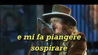 Zucchero Cosi Celeste testo d5 11v9 live [upl. by Whitten]