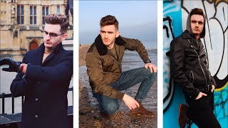 3个简单男人时尚冬天穿搭【男人2019英国FASHION灵感】 [upl. by Ycram661]