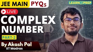 JEE MAIN PYQs  COMPLEX NUMBER Part2 of 3  Akash Pal  IIT M  jeemains iitmadras maths [upl. by Morvin806]