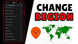 How to Change Region on Moovit [upl. by Ulysses]