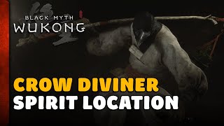 Black Myth Wukong  Crow Diviner Spirit Location [upl. by Brentt749]