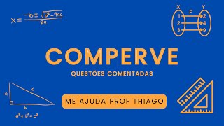 MATEMÁTICA COMPERVE  2022 Em um dia de fiscalização cinco academias foram autuadas [upl. by Hpesoy]