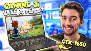 NOTEBOOK GAMER com GTX 1650 VALE A PENA em 2024 Lenovo Gaming 3i [upl. by Lourie]