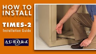 How to Install Aurora Times2 Rotary Cabinet  Installation Guide [upl. by Marve]