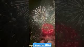 Hogueras de Alicante 2024  Fuegos artificiales [upl. by Ennaeirb753]