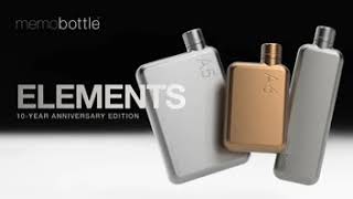 Memobottle Elements – Titanium Copper and Satin Steel [upl. by Auhsuj]