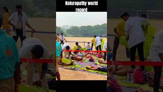 🌿 Naturopathy world record🌿asanambbsnaturopathyworldrecordyogashortsshortvideo [upl. by Abebi]