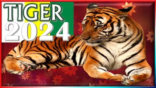 Tiger Horoscope 2024  Born 2022 2010 1998 1986 1974 1962 1950 1938 [upl. by Alyar]