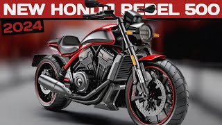 2024 Honda Rebel 500  Review Specs Features [upl. by Ma]