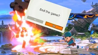 Salty Moments and Rage Quits in Smash Ultimate [upl. by Amero519]